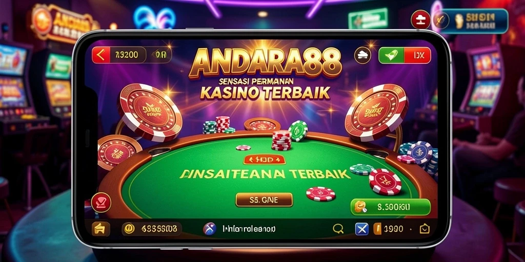 Tampilan gameplay Kasino yang menarik di ANDARA88.