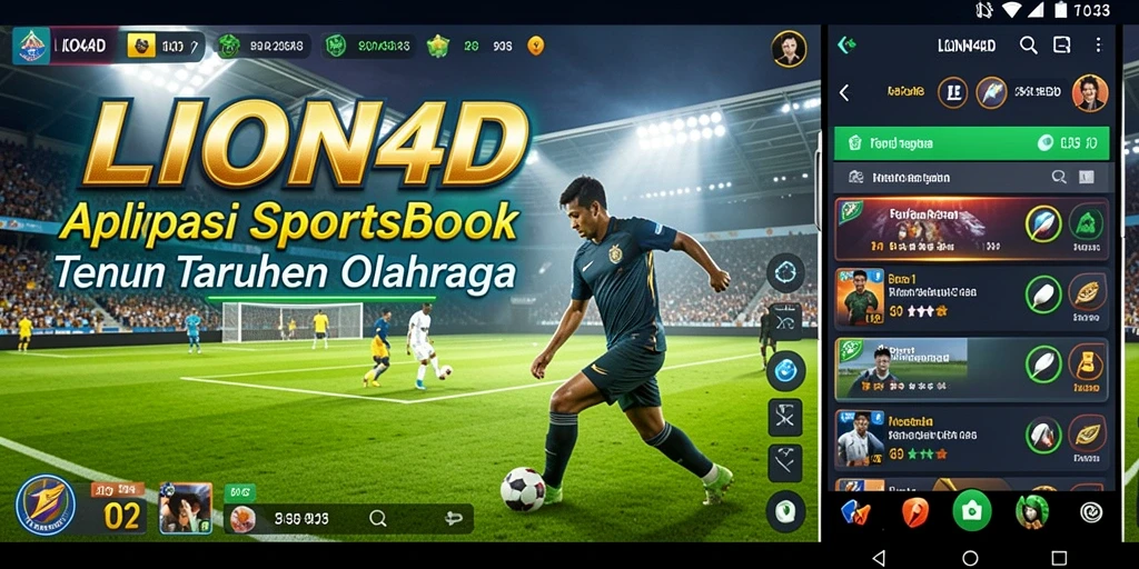 Tampilan gameplay LION4D yang menarik dan interaktif.