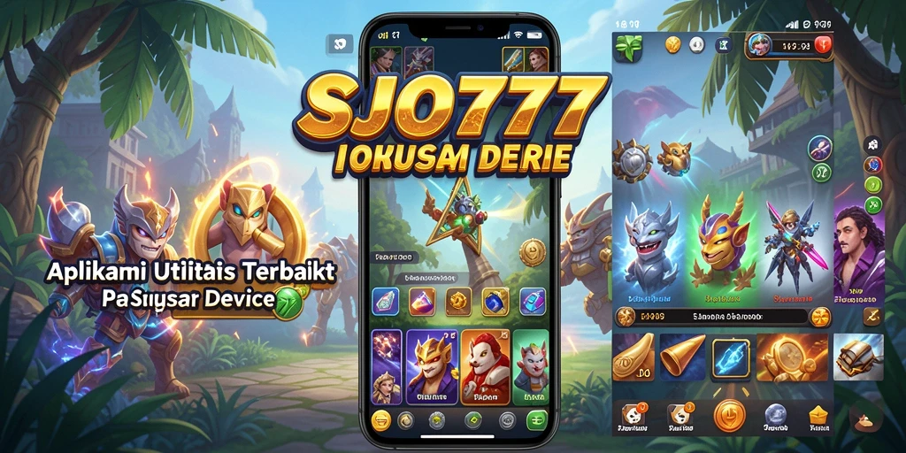 Tampilan antarmuka SJO777 yang modern dan user-friendly.